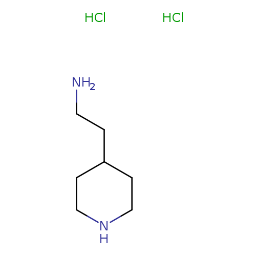 NCCC1CCNCC1.Cl.Cl
