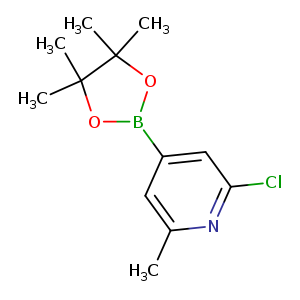 Cc1nc(Cl)cc(c1)B1OC(C(O1)(C)C)(C)C