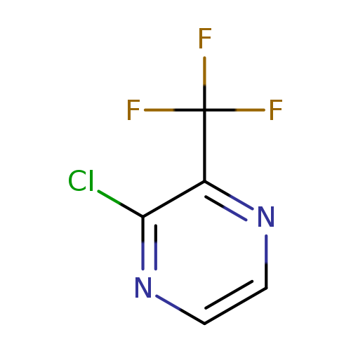 Clc1nccnc1C(F)(F)F