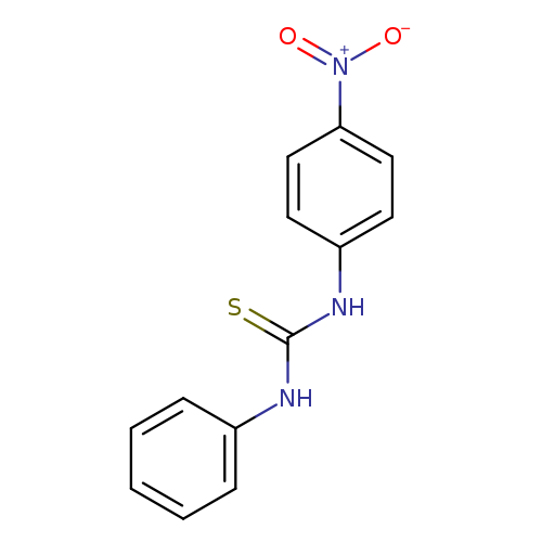 S=C(Nc1ccccc1)Nc1ccc(cc1)[N+](=O)[O-]