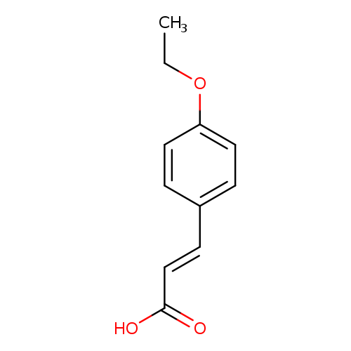 CCOc1ccc(cc1)/C=C/C(=O)O