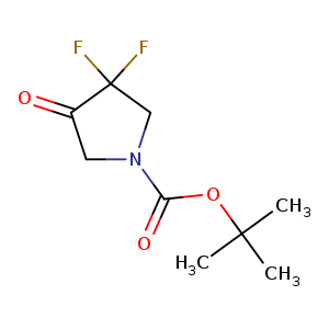 O=C(N1CC(=O)C(C1)(F)F)OC(C)(C)C
