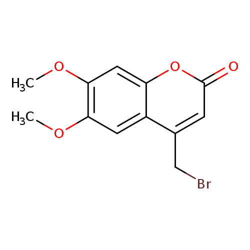 COc1cc2c(CBr)cc(=O)oc2cc1OC