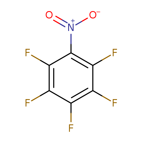 Fc1c(F)c([N+](=O)[O-])c(c(c1F)F)F