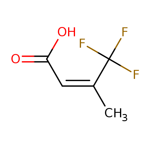 C/C(=C/C(=O)O)/C(F)(F)F
