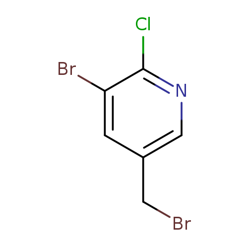 BrCc1cnc(c(c1)Br)Cl