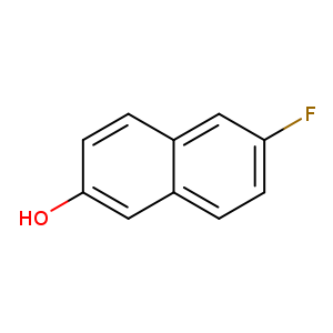 Oc1ccc2c(c1)ccc(c2)F
