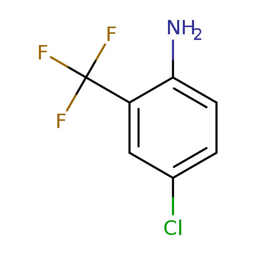 Clc1ccc(c(c1)C(F)(F)F)N