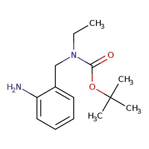 CCN(C(=O)OC(C)(C)C)Cc1ccccc1N