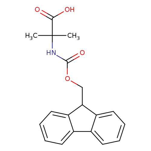 O=C(NC(C(=O)O)(C)C)OCC1c2ccccc2c2c1cccc2