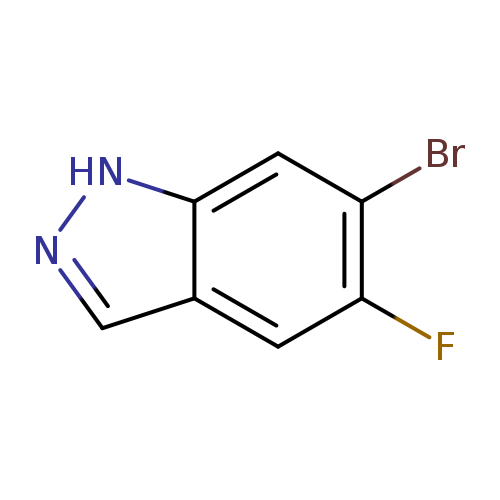 Brc1cc2[nH]ncc2cc1F