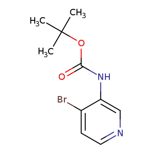 O=C(Nc1cnccc1Br)OC(C)(C)C