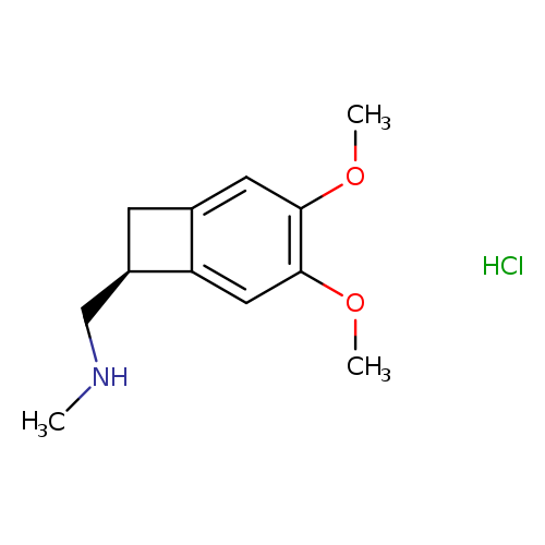 CNC[C@H]1Cc2c1cc(c(c2)OC)OC.Cl