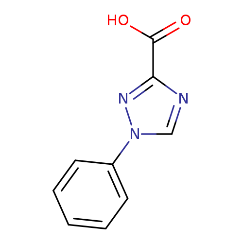 OC(=O)c1ncn(n1)c1ccccc1
