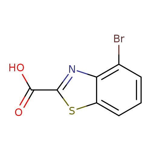 OC(=O)c1sc2c(n1)c(Br)ccc2