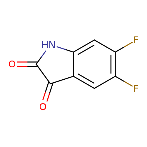 O=C1Nc2c(C1=O)cc(c(c2)F)F