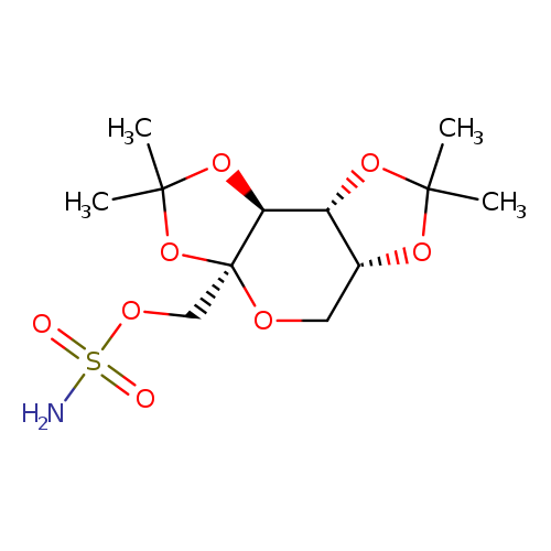 NS(=O)(=O)OC[C@]12OC[C@@H]3[C@H]([C@@H]2OC(O1)(C)C)OC(O3)(C)C