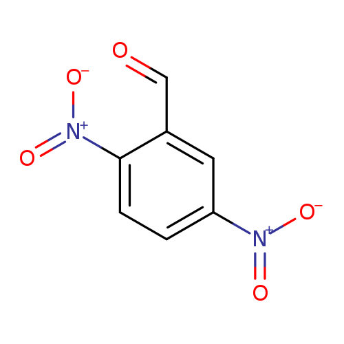 O=Cc1cc(ccc1[N+](=O)[O-])[N+](=O)[O-]
