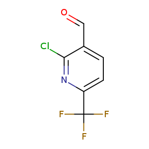 O=Cc1ccc(nc1Cl)C(F)(F)F