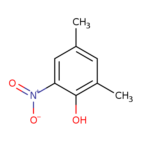 Cc1cc(C)c(c(c1)[N+](=O)[O-])O