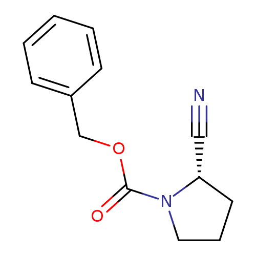 N#C[C@@H]1CCCN1C(=O)OCc1ccccc1