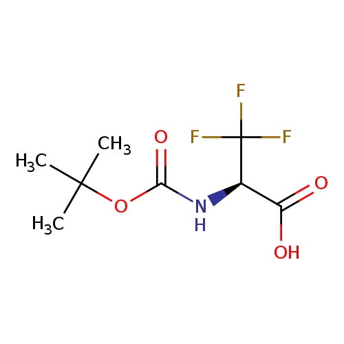O=C(OC(C)(C)C)N[C@@H](C(F)(F)F)C(=O)O
