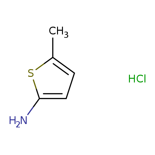 Cc1ccc(s1)N.Cl