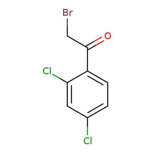 BrCC(=O)c1ccc(cc1Cl)Cl