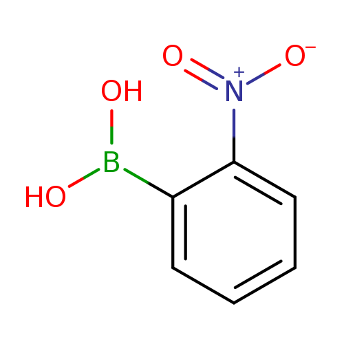 [O-][N+](=O)c1ccccc1B(O)O