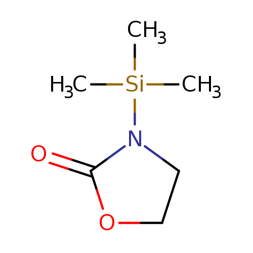 O=C1OCCN1[Si](C)(C)C
