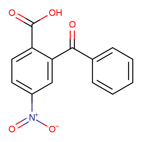 OC(=O)c1ccc(cc1C(=O)c1ccccc1)[N+](=O)[O-]