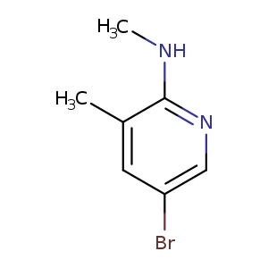 CNc1ncc(cc1C)Br