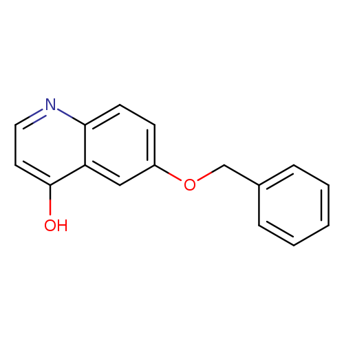 Oc1ccnc2c1cc(OCc1ccccc1)cc2