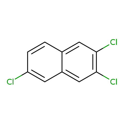 Clc1ccc2c(c1)cc(c(c2)Cl)Cl