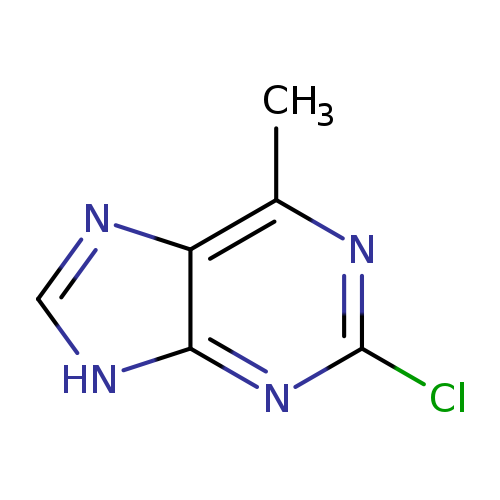 Clc1nc(C)c2c(n1)[nH]cn2