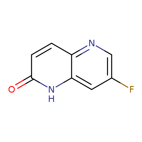 Fc1cnc2c(c1)[nH]c(=O)cc2