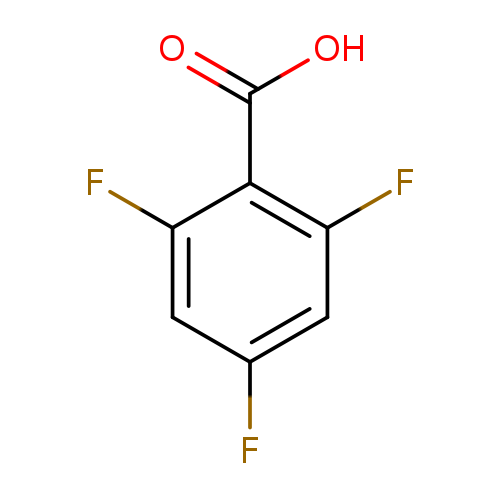 OC(=O)c1c(F)cc(cc1F)F