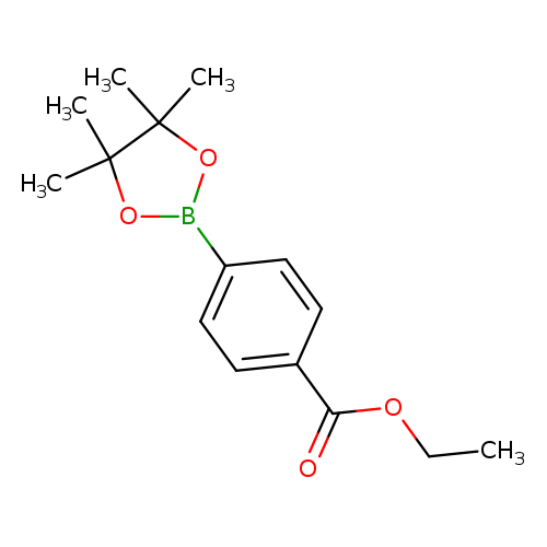 CCOC(=O)c1ccc(cc1)B1OC(C(O1)(C)C)(C)C
