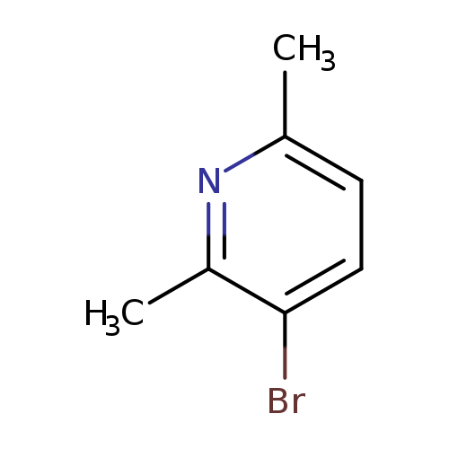 Cc1ccc(c(n1)C)Br