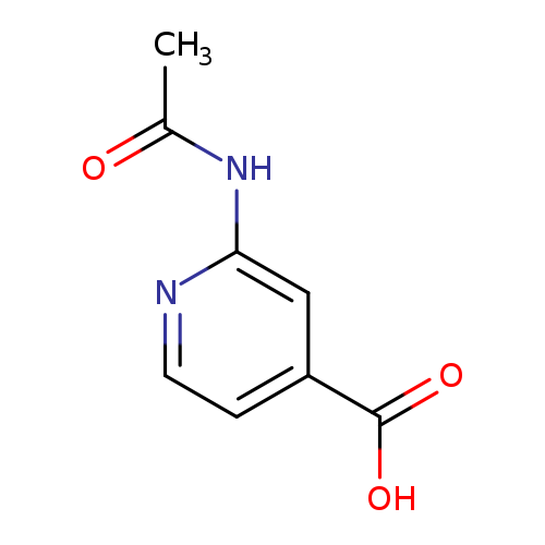 CC(=O)Nc1nccc(c1)C(=O)O