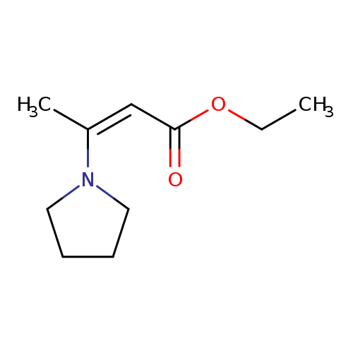 CCOC(=O)/C=C(N1CCCC1)/C