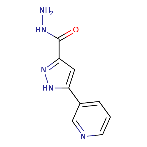 NNC(=O)c1n[nH]c(c1)c1cccnc1