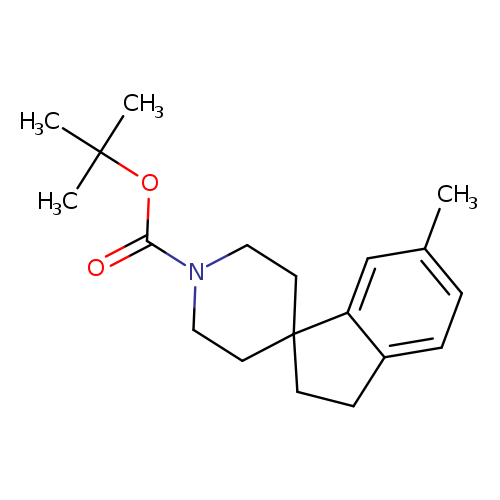 Cc1ccc2c(c1)C1(CCN(CC1)C(=O)OC(C)(C)C)CC2