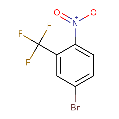 Brc1ccc(c(c1)C(F)(F)F)[N+](=O)[O-]