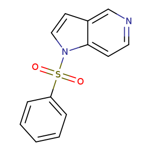 O=S(=O)(n1ccc2c1ccnc2)c1ccccc1
