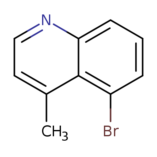 Cc1ccnc2c1c(Br)ccc2
