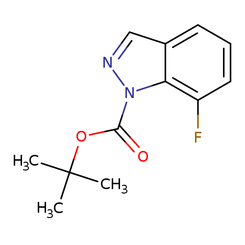 Fc1cccc2c1n(nc2)C(=O)OC(C)(C)C