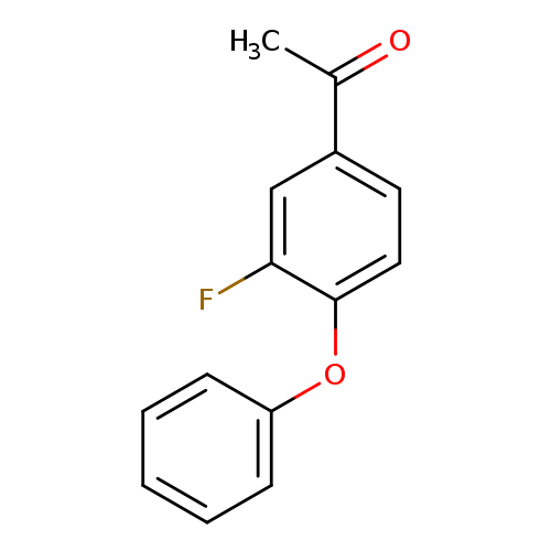Fc1cc(ccc1Oc1ccccc1)C(=O)C