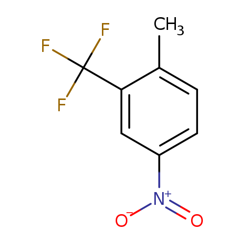 [O-][N+](=O)c1ccc(c(c1)C(F)(F)F)C