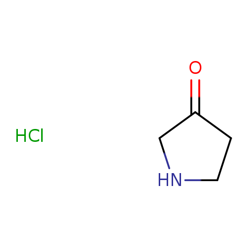 O=C1CNCC1.Cl